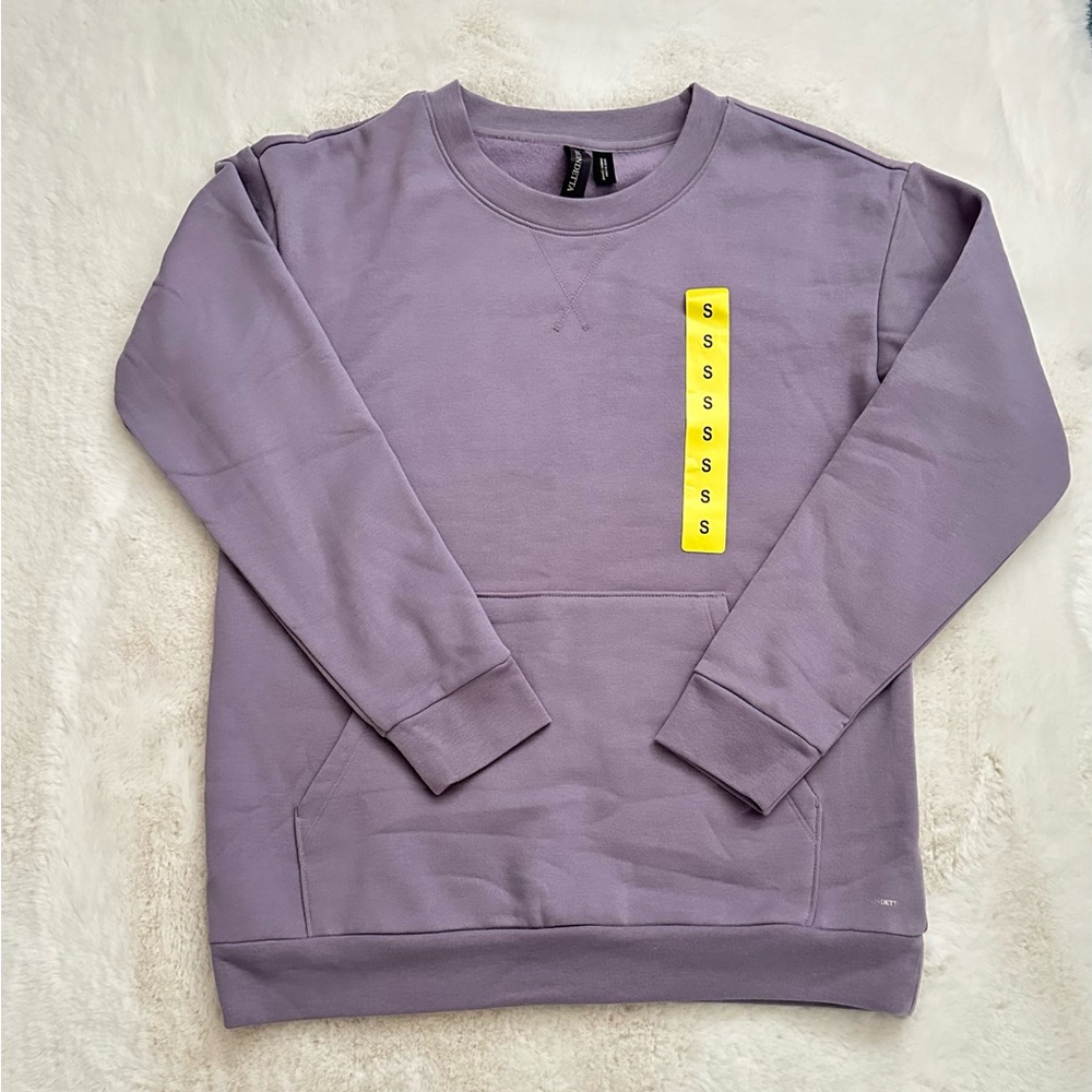Mondetta Ladies' Knit Fleece Crewneck Sweatshirt, Size S - Picture 7 of 8